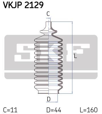 Fole de direção SKF VKJP 2129